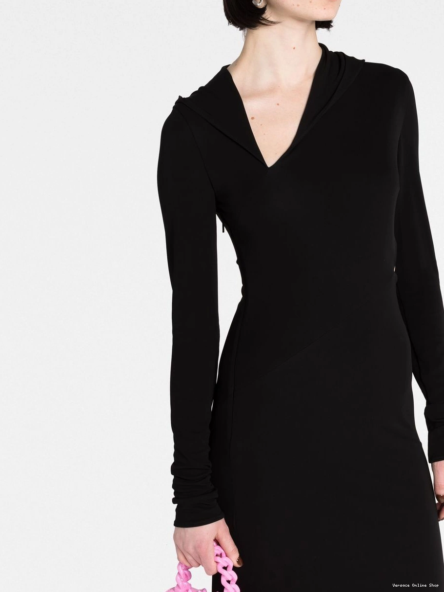 Affordable dress hooded Versace maxi cut-out Women 0419